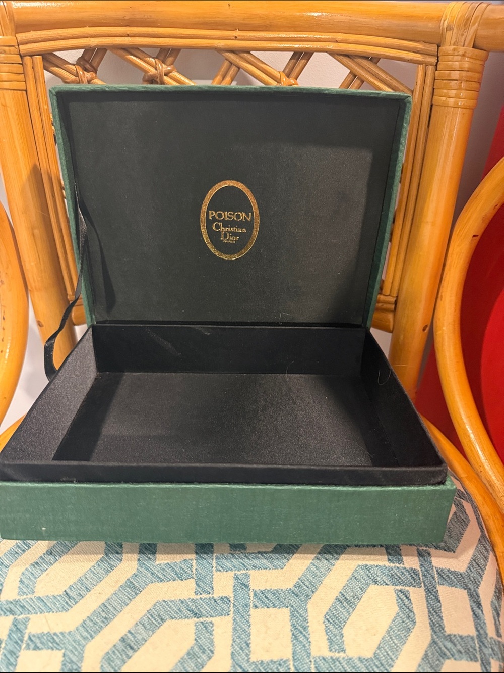 Vintage Dior Perfume Box-Great For Accessories